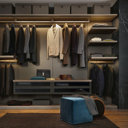 Pouf Play in velluto sfoderabile di Poliform