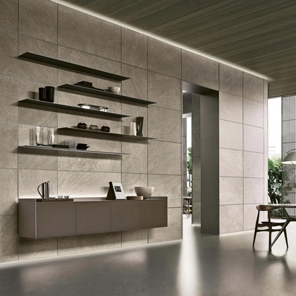 Boiserie Modulor Gres Crema di Rimadesio