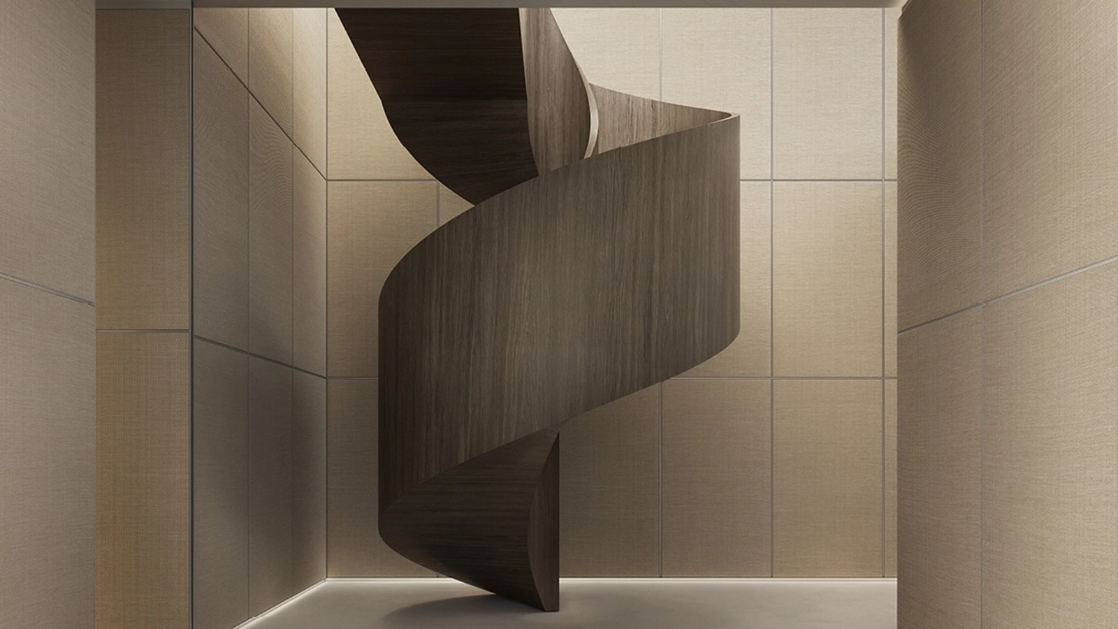 Boiserie Modulor Rafia di Rimadesio