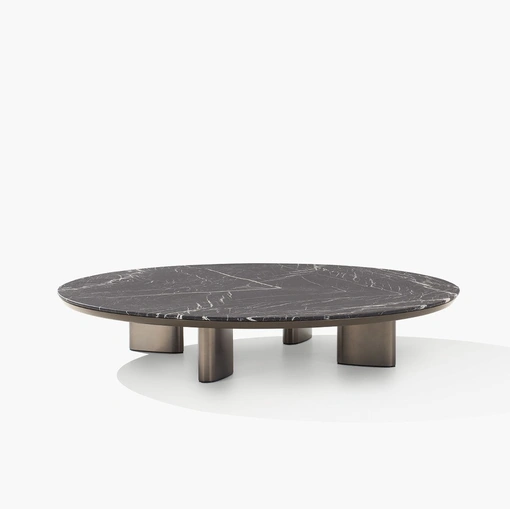 Tavolino Adrien con piano in marmo di Poliform