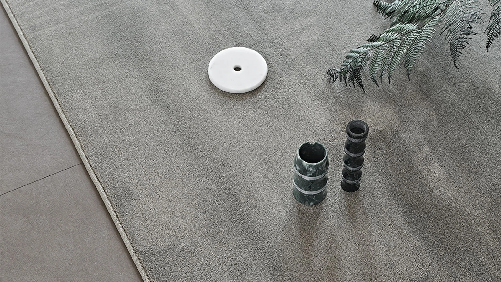 Tappeto in velluto dall'aspetto semilucido Kimi di Cattelan Italia