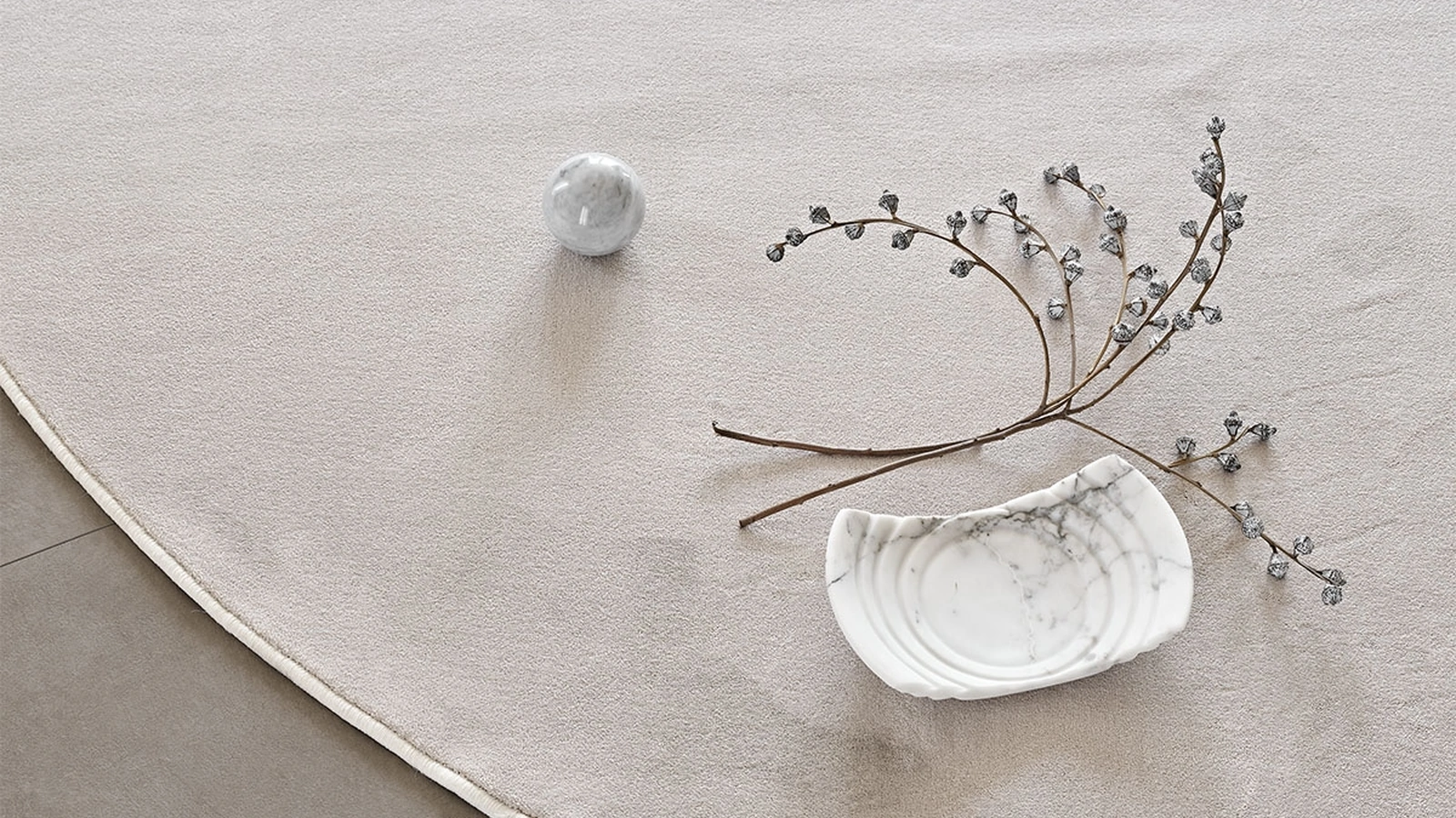 Tappeto in velluto dall'aspetto semilucido Kimi di Cattelan Italia