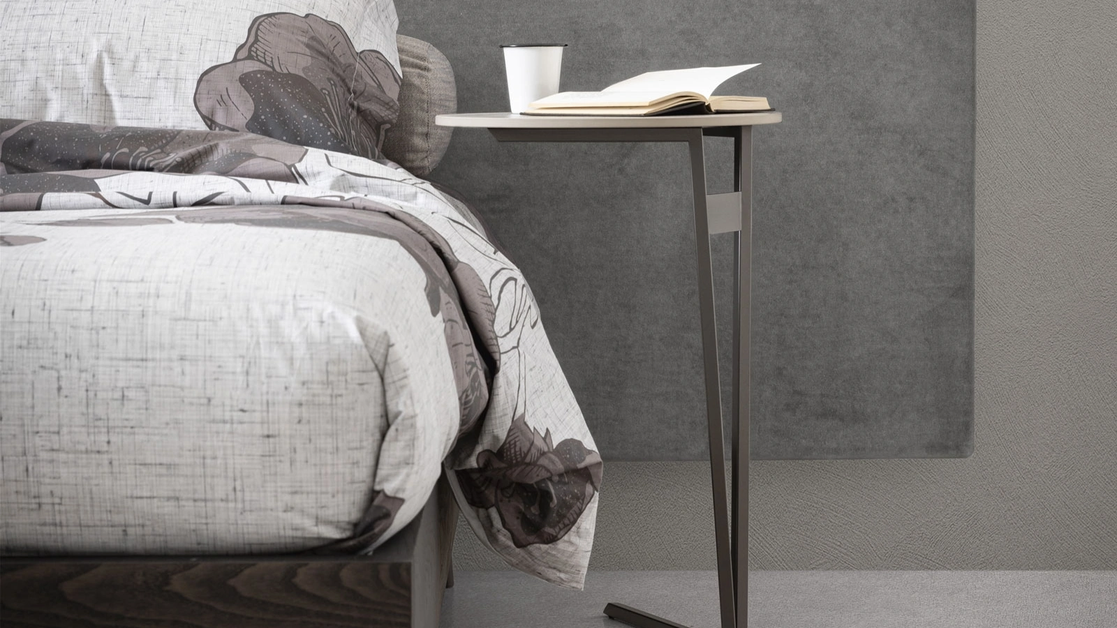 Tavolino Modì in HPL effetto marmo di Oggioni