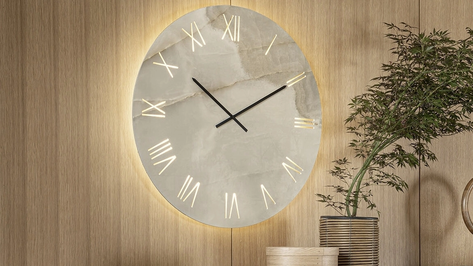 Orologio Portorotondo in ceramica di Riflessi