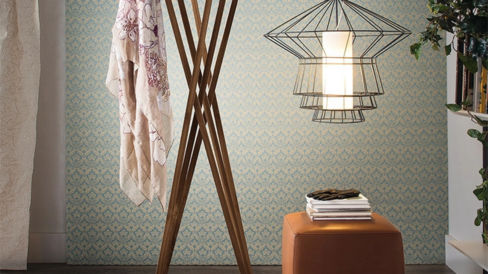 Appendiabiti in legno di Noce Oscar di Cattelan Italia