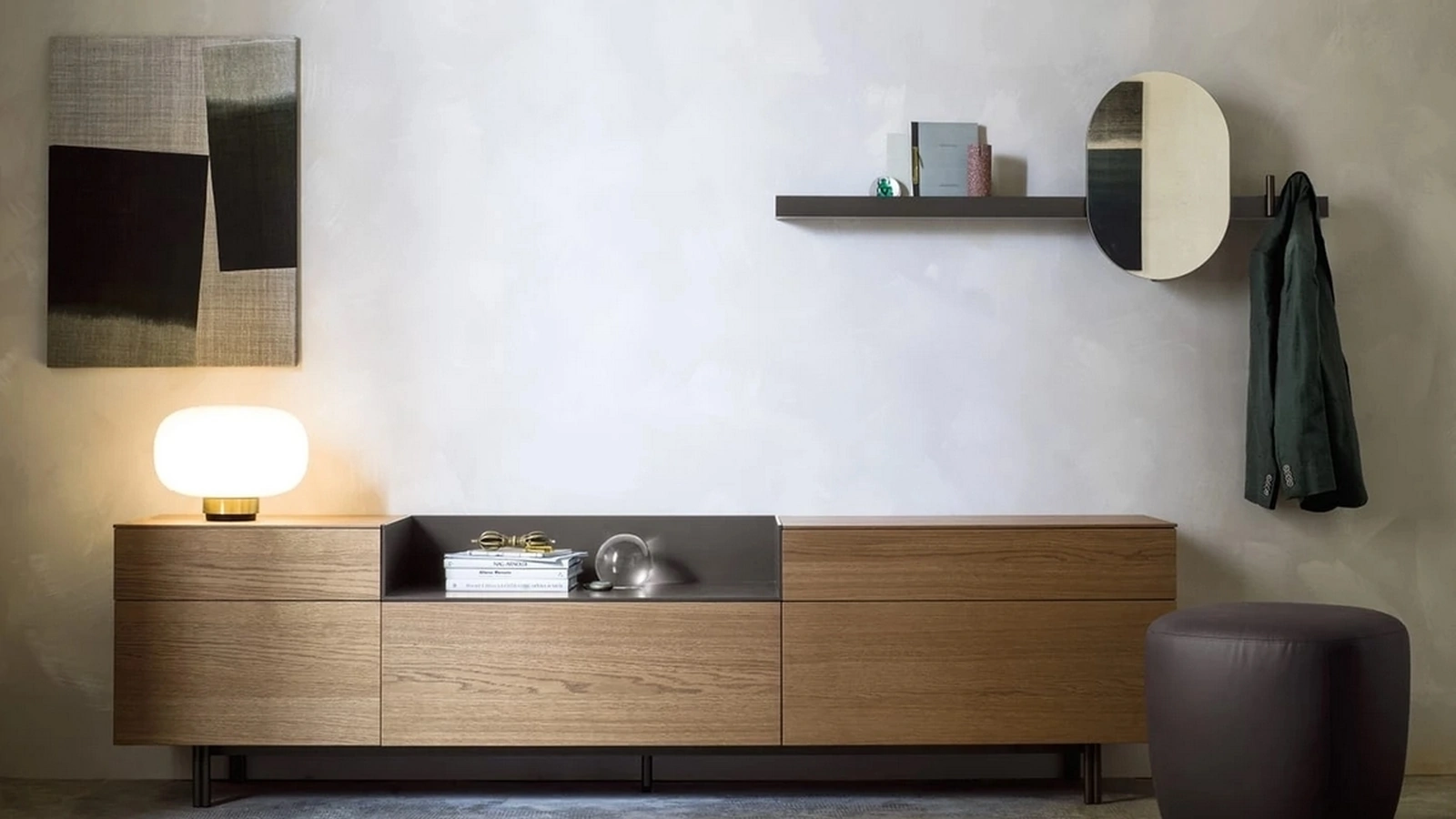 Mensola appendiabiti Riga di Novamobili