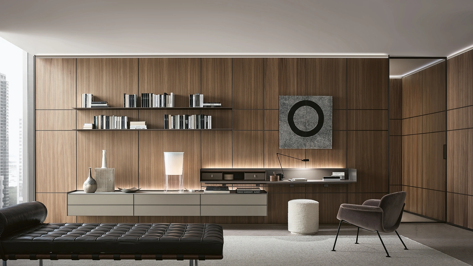 Scrittoio Self Plan di Rimadesio