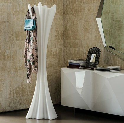 Appendiabiti in polietilene bianco Sipario di Cattelan Italia