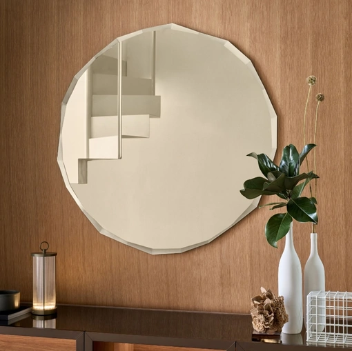 Specchio Pandora con bisellatura irregolare di Riflessi