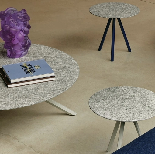 Tavolino Mini Heb con top in marmo di Desalto