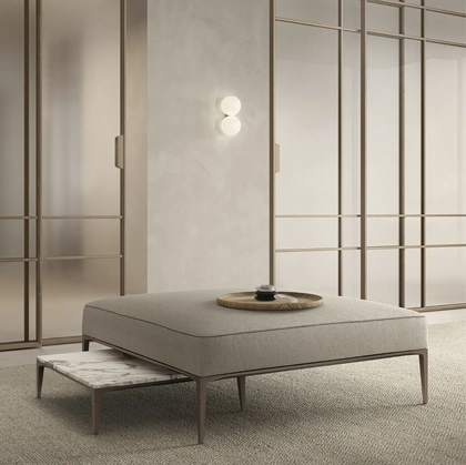 Pouf Tray di Rimadesio