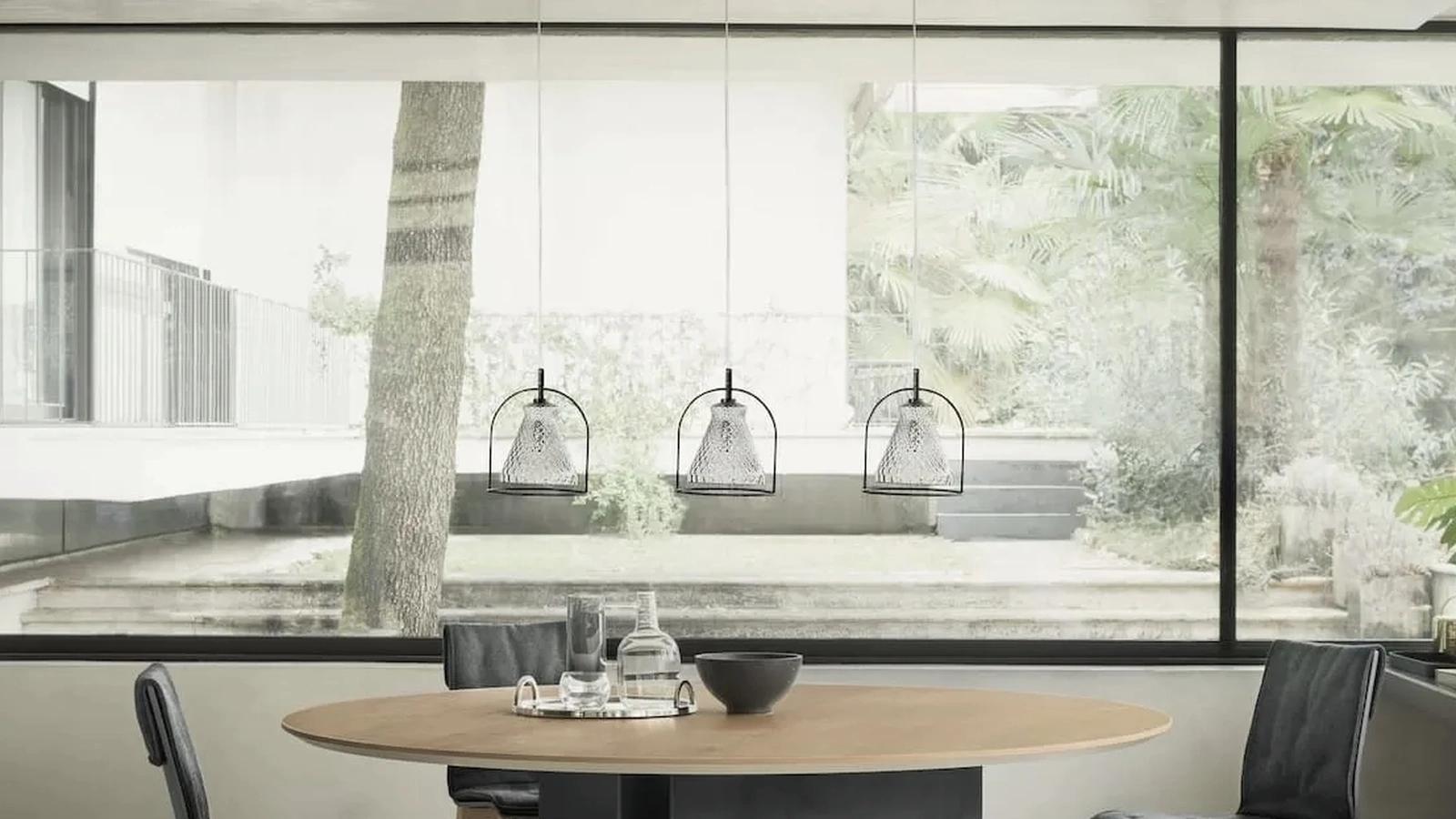 Lampada a sospensione Funky in vetro soffiato di Bontempi