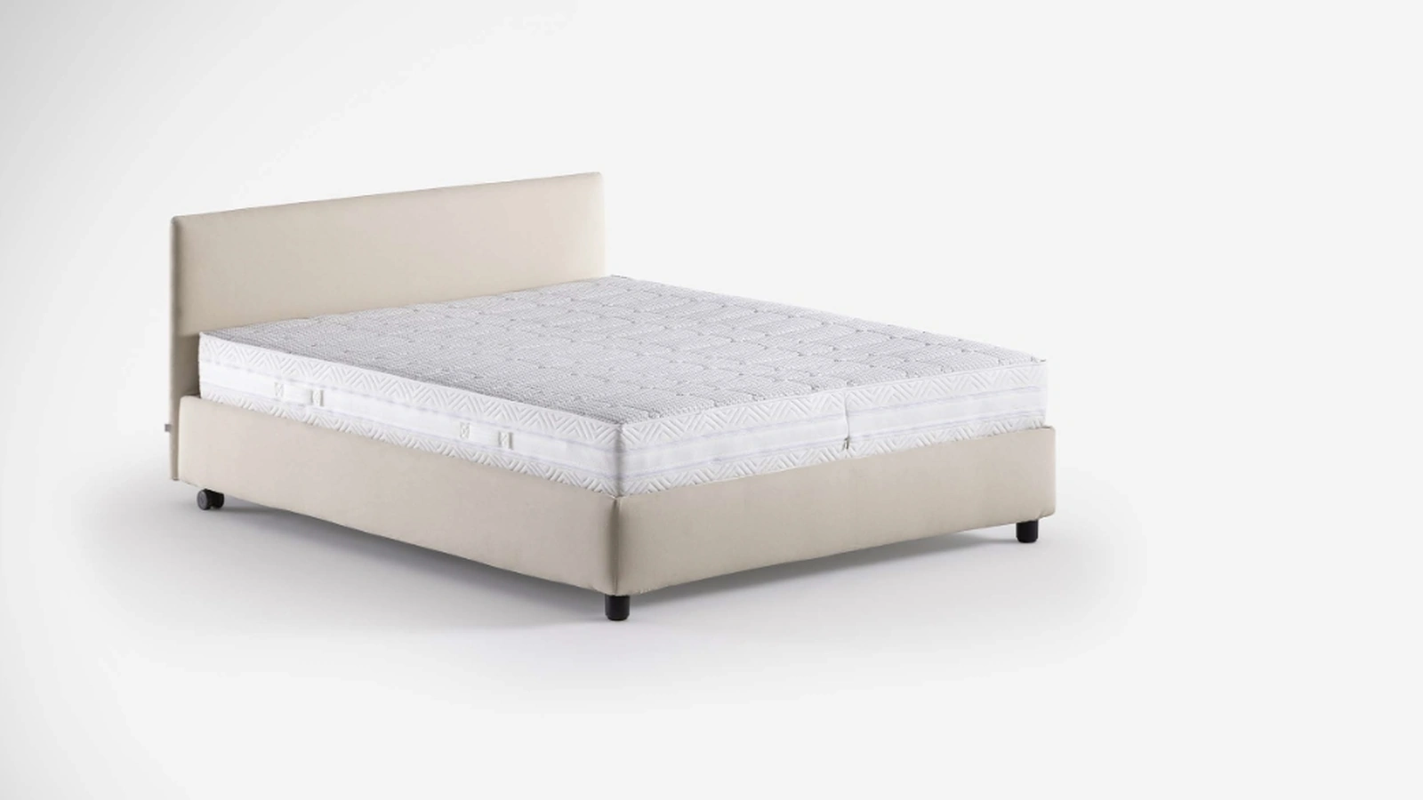 Materasso B-Air in visco pneumatico e visco airsense e molle insacchettate di Flou