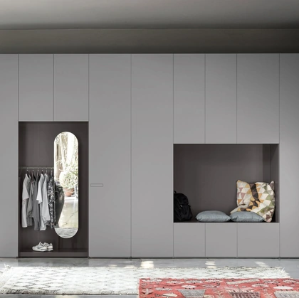 Armadio Alfa con Nicchia di Novamobili