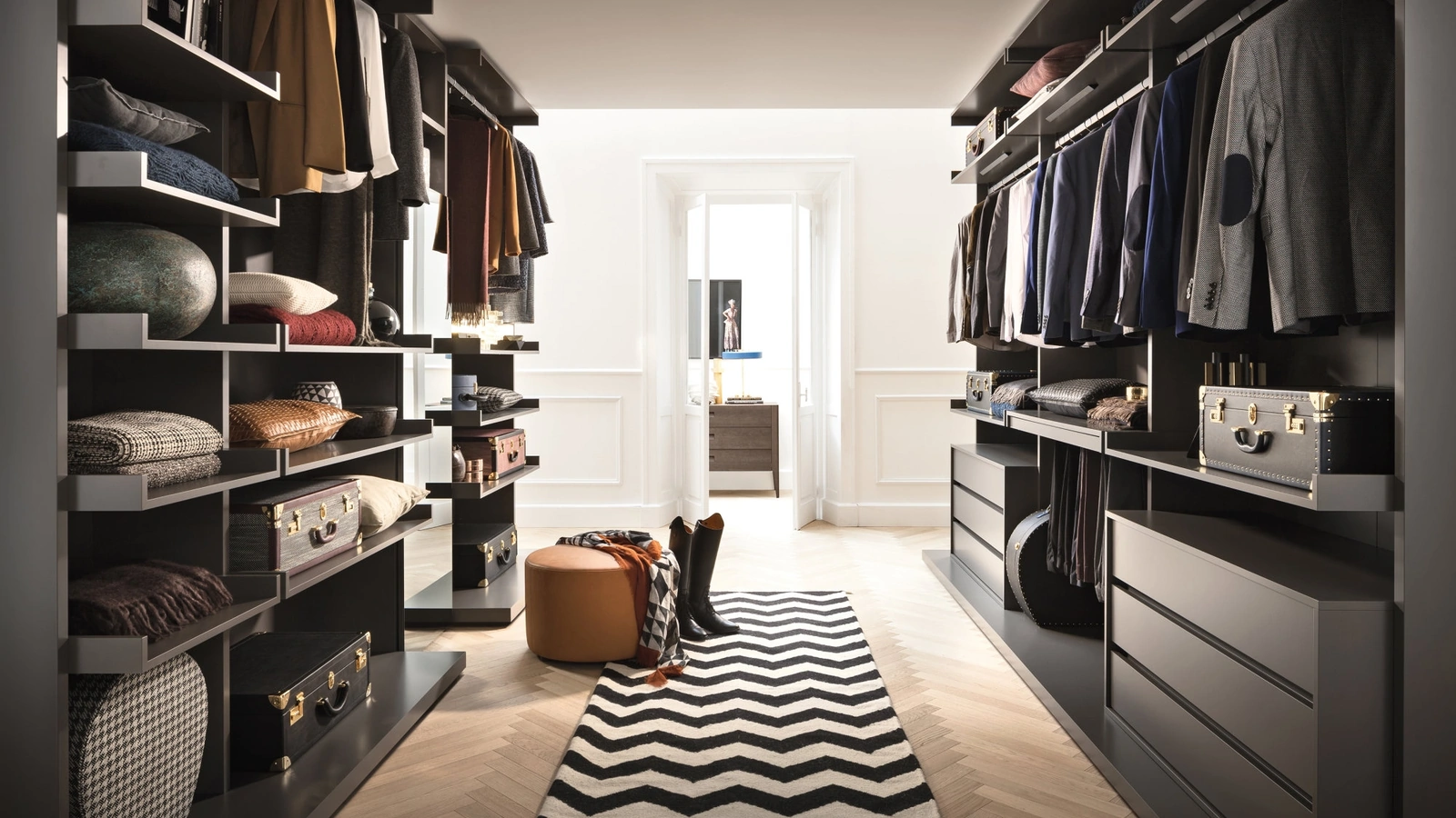 Cabina Armadio Ben in laccato opaco di Novamobili