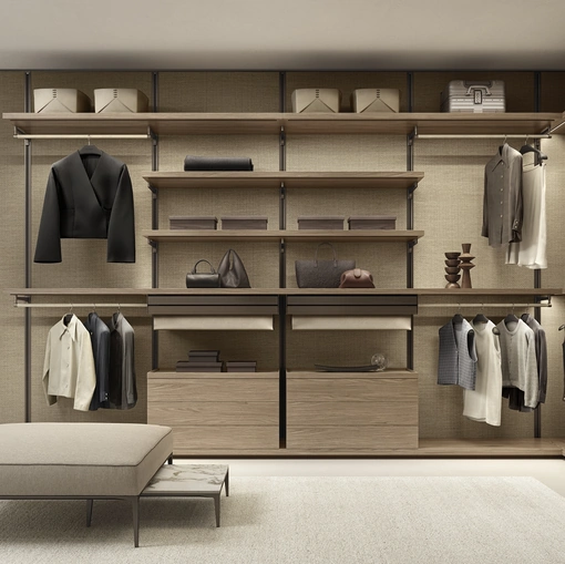 Cabina armadio Dress Bold Olmo di Rimadesio