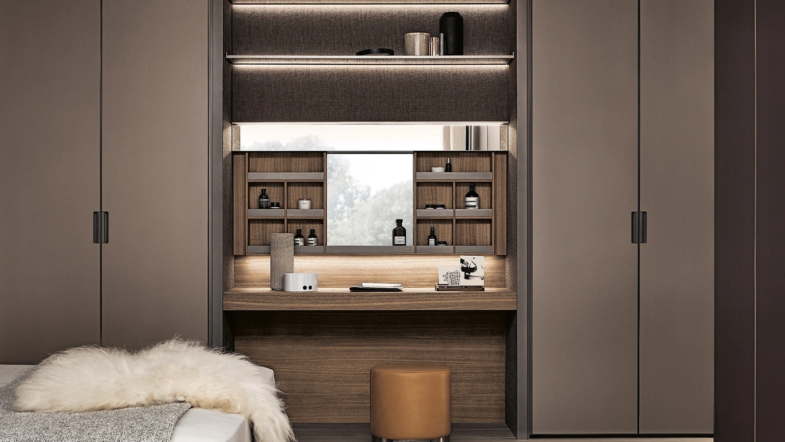 Armadio Cover e Vanity di Rimadesio