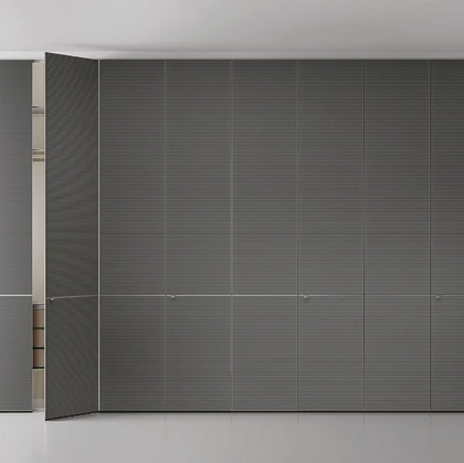 Armadio Cover Grigio Scuro Taiga di Rimadesio