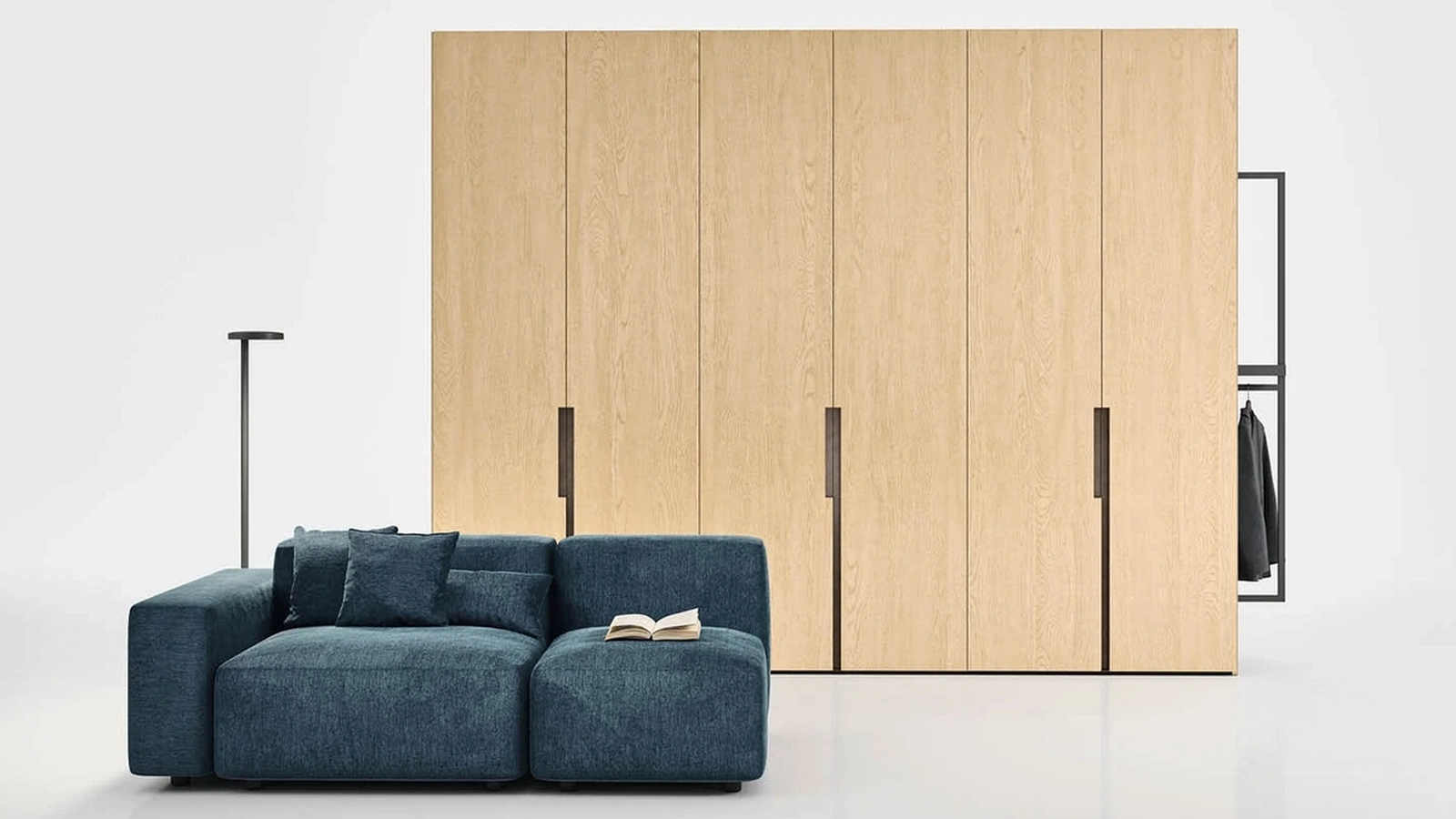 Armadio Unika in legno di Novamobili