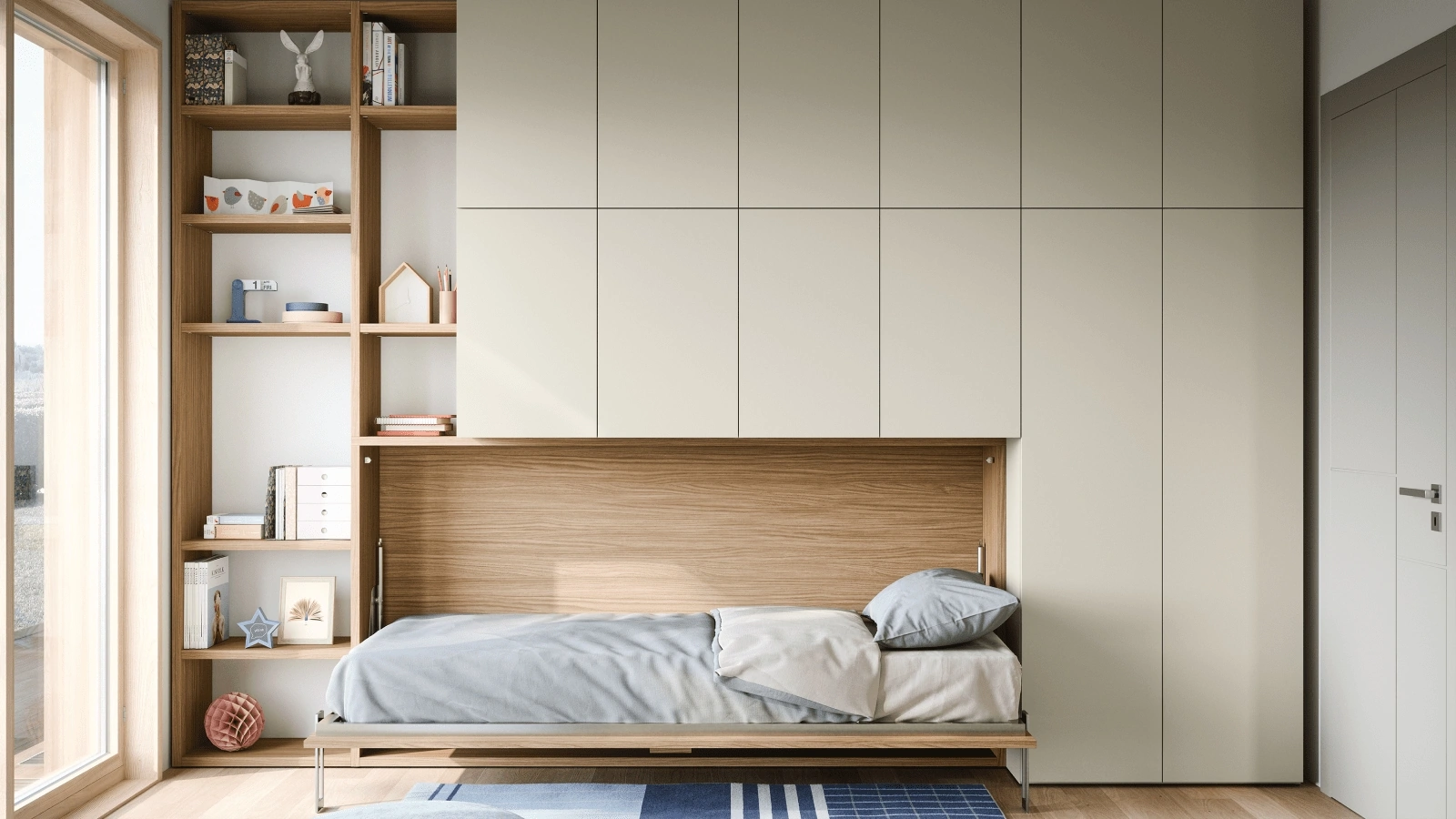 Cameretta salvaspazio Kids space 19 di Nidi