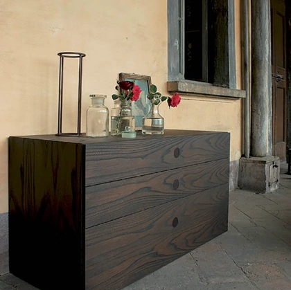 Comò Feel in legno olmo ruggine di Fimar