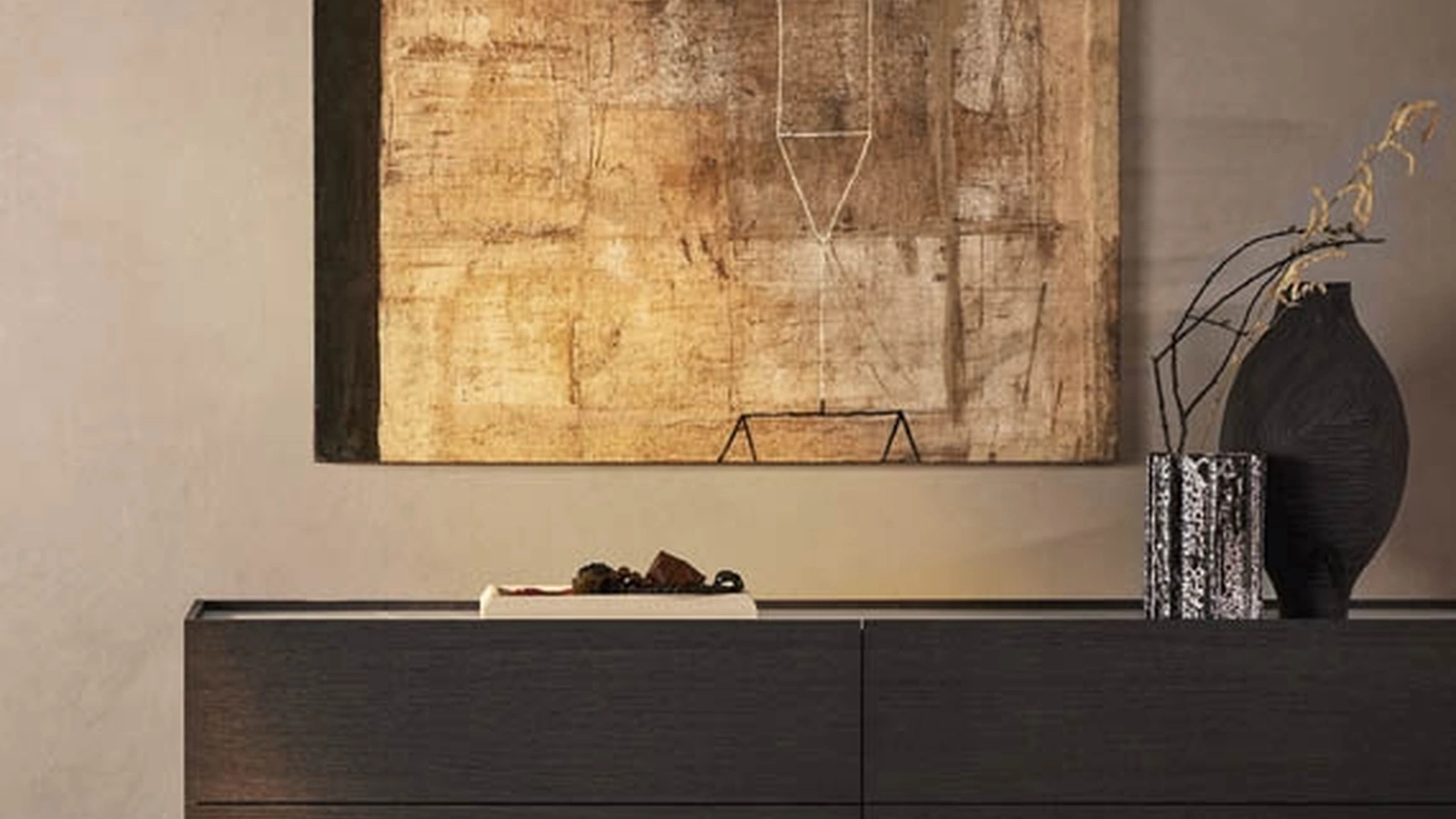 Comò Atlante in legno di Pianca