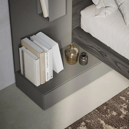 Comodino laccato opaco Line di Fimar