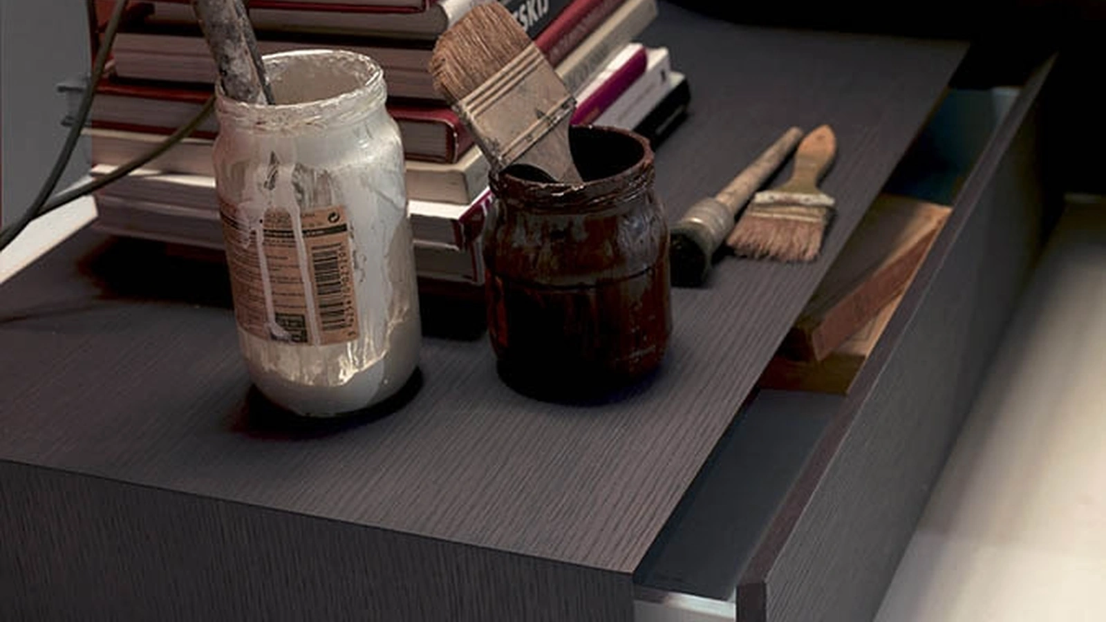 Comodino in legno Quarantacinque di Fimar