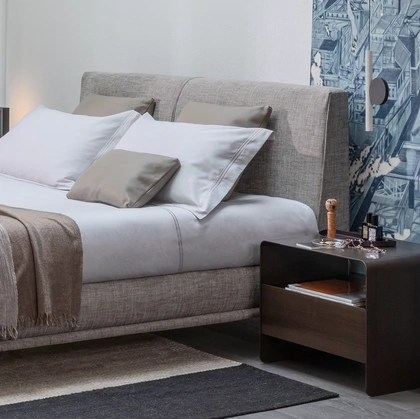 Comodino in metallo Foglio di Flou