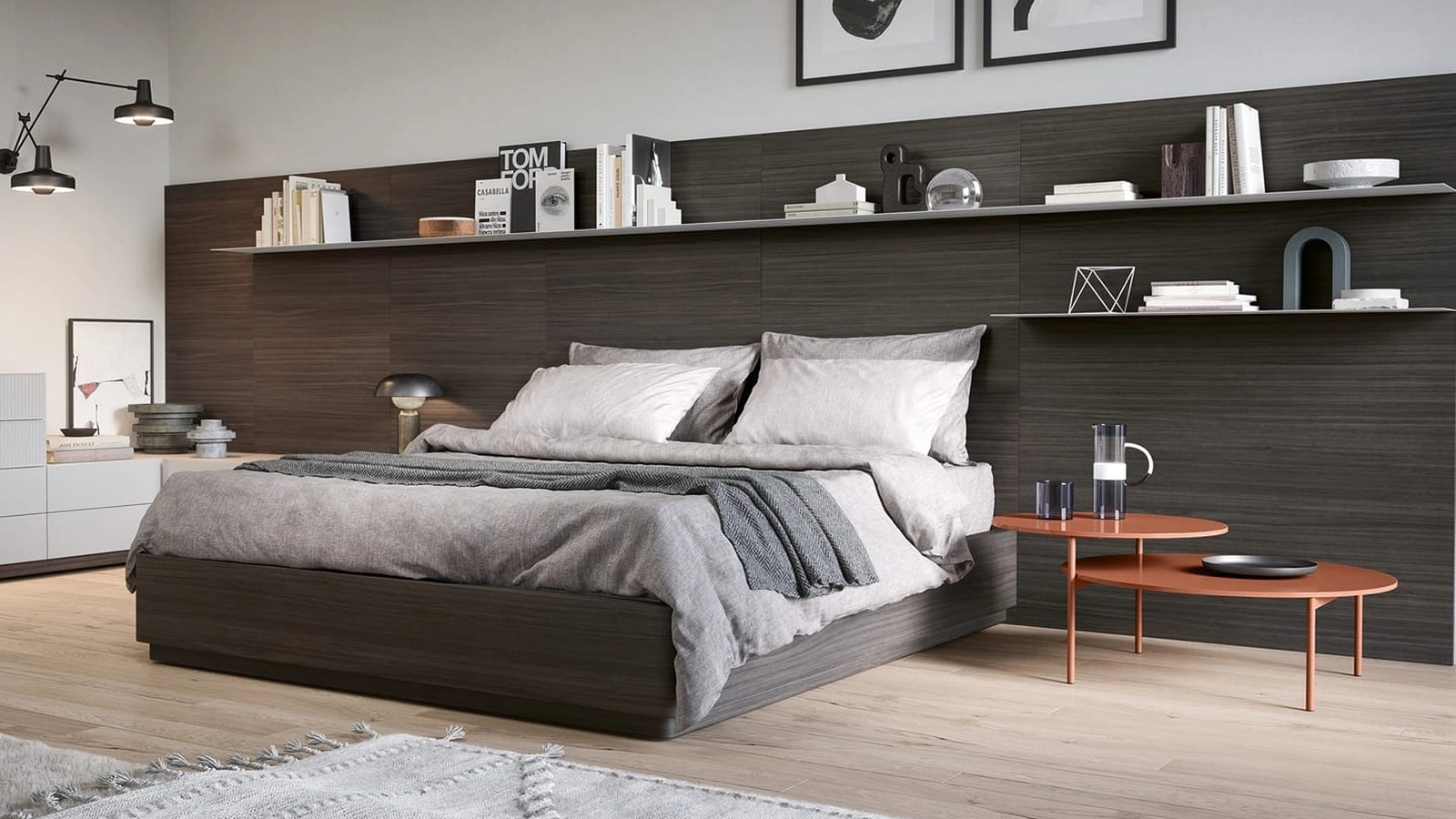 Comodino Kin di Novamobili