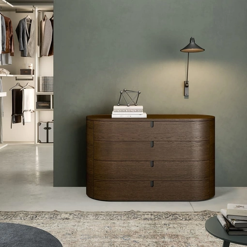 Comò Vesta in legno di Novamobili