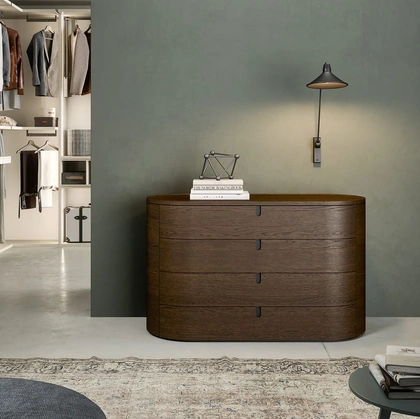 Comò Vesta in legno di Novamobili