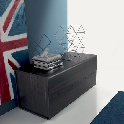 Comò di design in legno Volo di Fimar