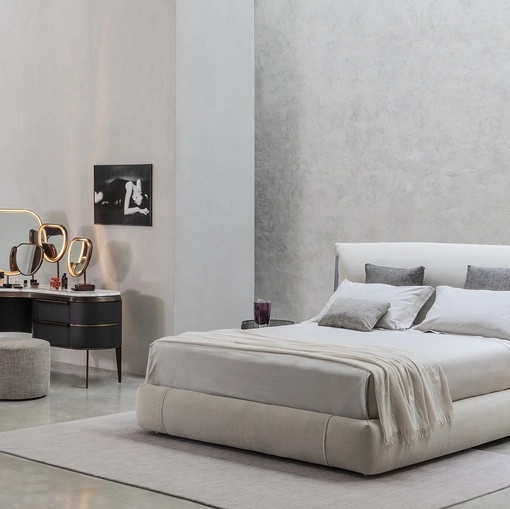 Letto con testiera Amal di Flou