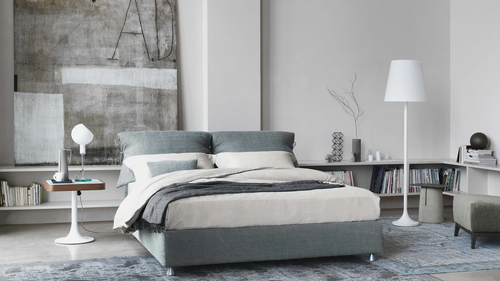 Letto matrimoniale Nathalie di Flou