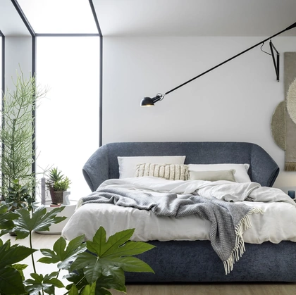 Letto Hide con box contenitore di Novamobili