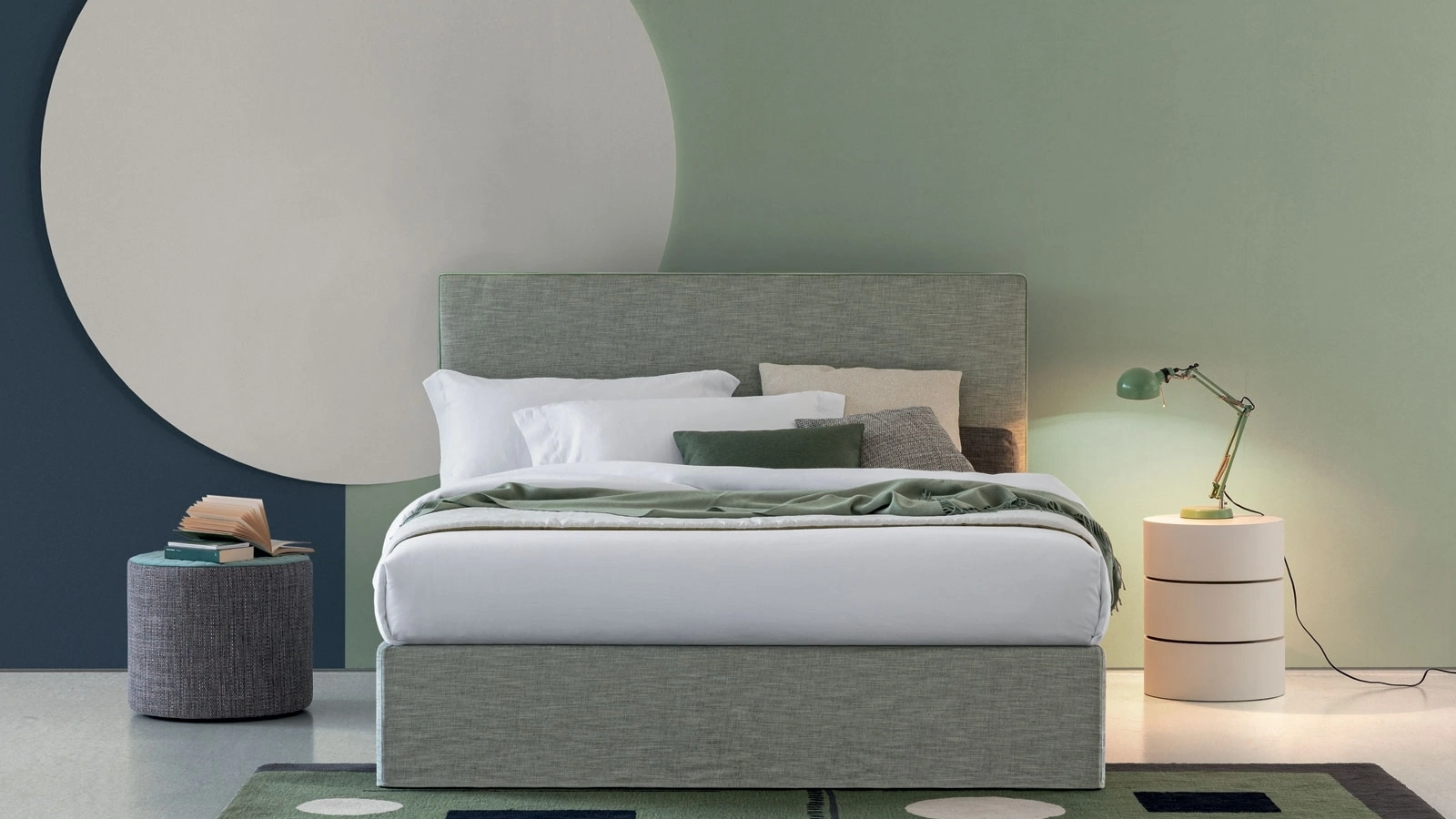 Letto Banner Maxi con box contenitore di Oggioni