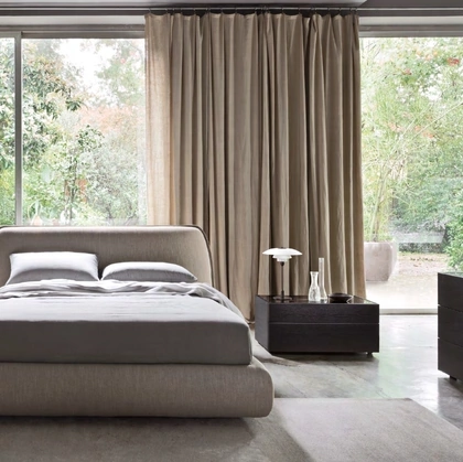 Letto Peplo con Contenitore di Sangiacomo