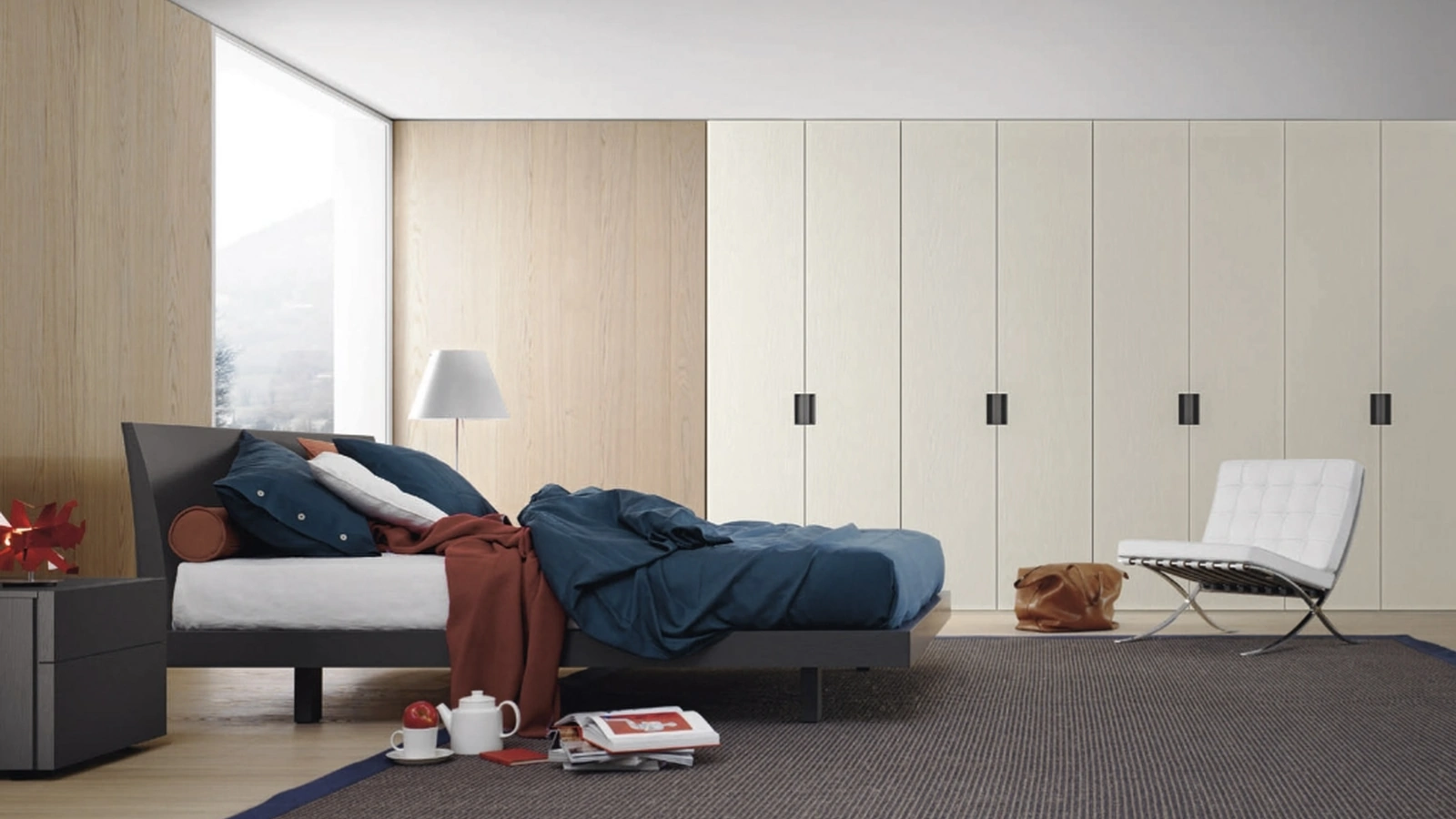 Letto Brio con testiera di Sangiacomo