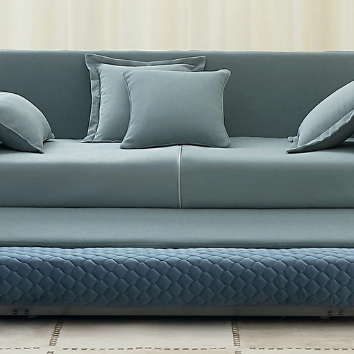 Divano Letto singolo in tessuto con letto estraibile Golf 425 di Oggioni