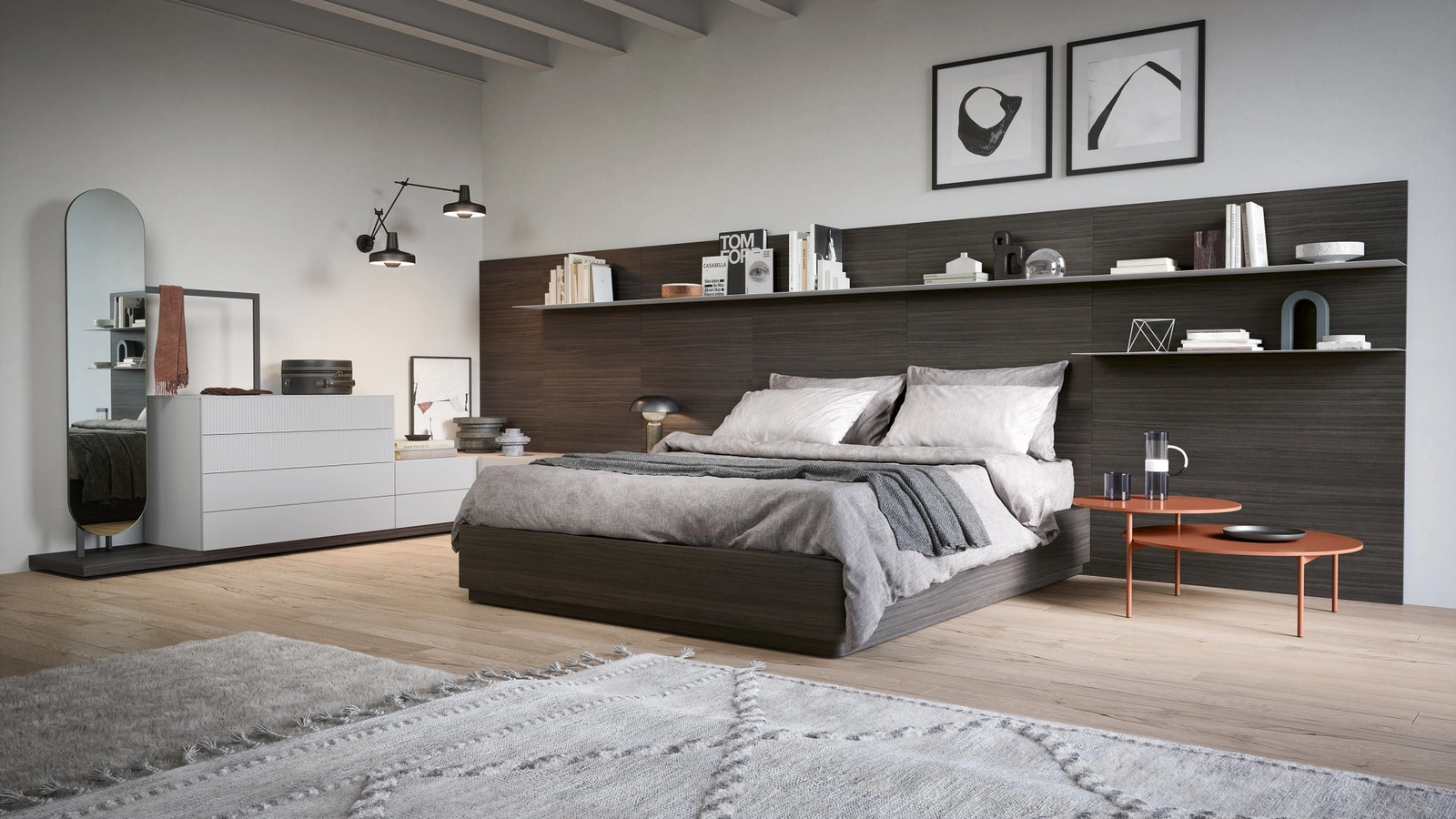 Letto Testiera Space di Novamobili