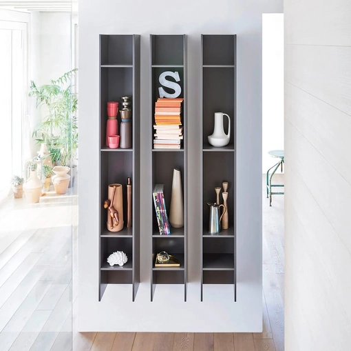 Libreria sospesa Butterfly di Novamobili