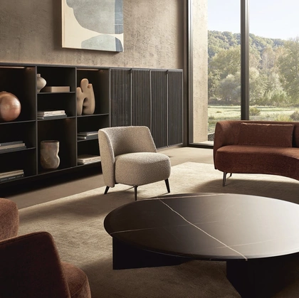 Libreria sospesa Code Tape di Poliform