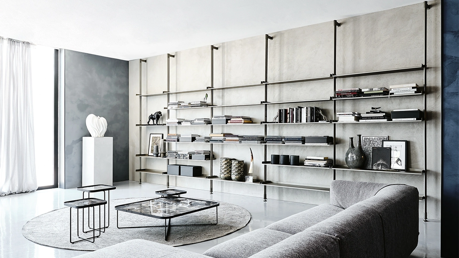 Libreria a muro Freeway di Cattelan Italia