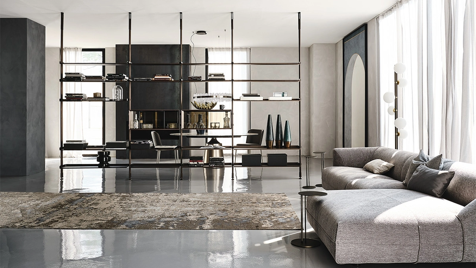 Libreria divisoria Freeway di Cattelan Italia