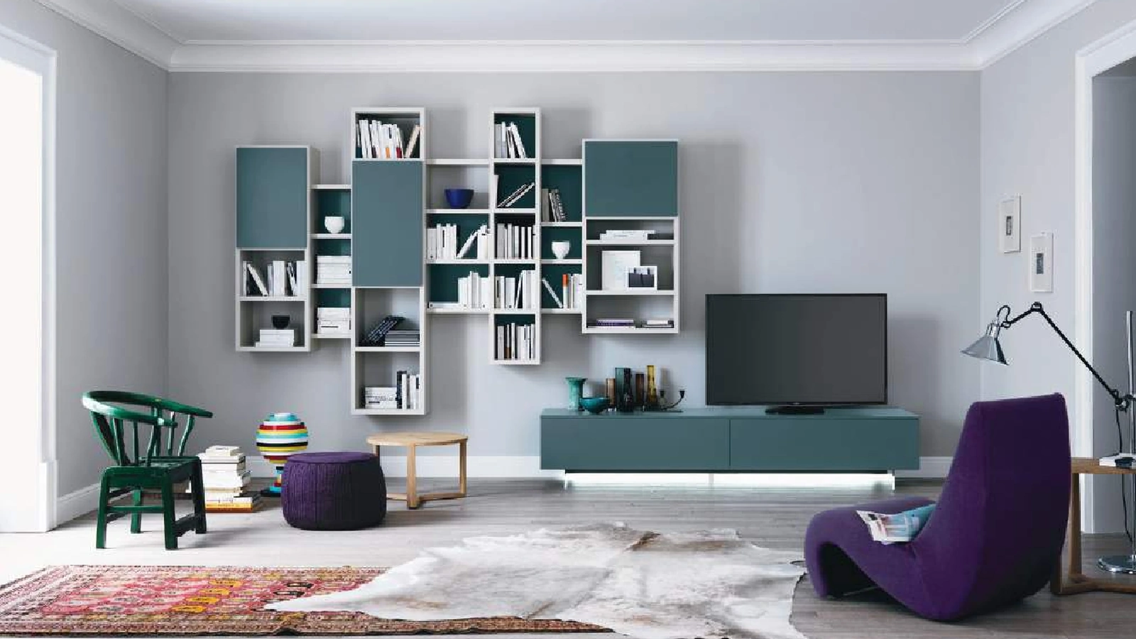 Libreria Modo Composizione M6C80 di Sangiacomo