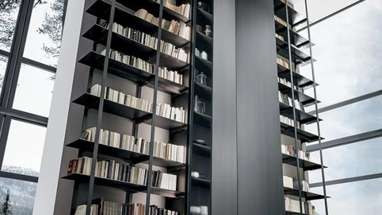 Libreria Unlimited Blade di Modulnova