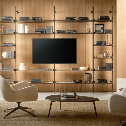 Libreria Techwall porta TV di Riflessi