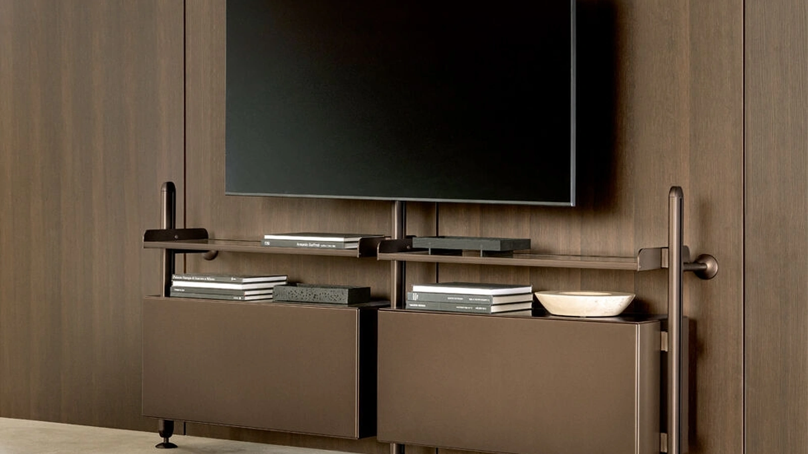 Libreria bassa Techwall di Riflessi