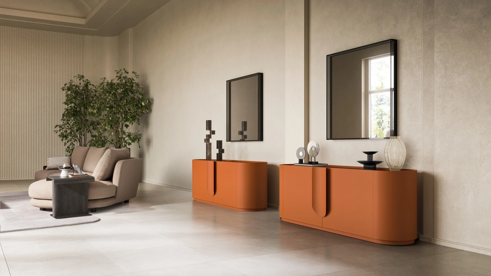 Madia Circus in laccato opaco di Ditre Italia